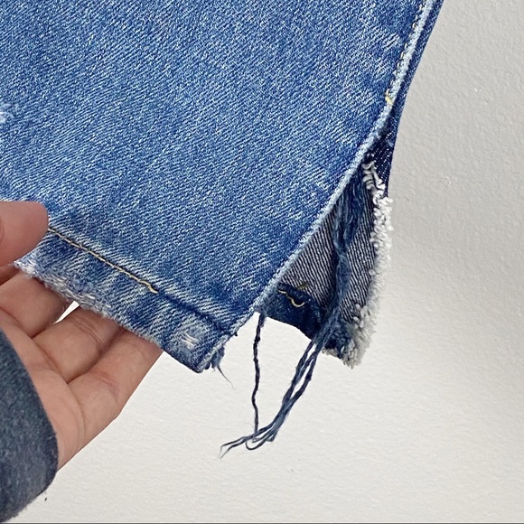 Free People Patched Distress Boyfriend Jeans - Picture 10 of 15